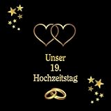 Unser 19. Hochzeitstag Perlmutthochzeit...