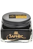Saphir Ledersattelseife, Schwarz - NOIR...