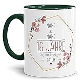 Tasse zum Hochzeitstag Saphir Hochzeit -...