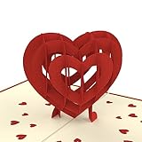 papercrush® Pop-Up Valentinskarte „3D...*