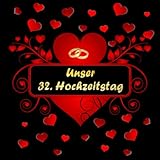 Unser 32. Hochzeitstag Seifenhochzeit...
