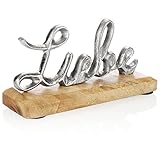 com-four® Deko Aufsteller Liebe -...