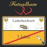 Fotoalbum Lederhochzeit 3 Jahre 3....