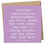 Mr. & Mrs. Panda Deluxe Karte Spruch 13....