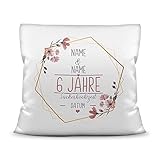 Kissen Hochzeitstag Zucker Hochzeit -...