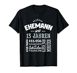 Ehemann 13 Jahre Hochzeitstag Geschenk...