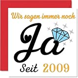 Stuff4 16. Hochzeitstag Karte Liebe - Ja...