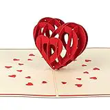 papercrush® Pop-Up Karte Liebe „3D...*