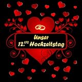 Unser 12. ½ Hochzeitstag...