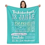 18. Hochzeitstag Geschenk –...