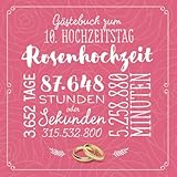 Gästebuch zum 10. Hochzeitstag ~...