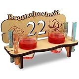 Urhome Hochzeit Schnapsbank aus Holz und...