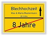 Blechhochzeit Geschenkidee 8...