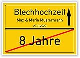 Blechhochzeit Geschenkidee 8...