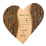 Holz Herz mit Gravur | Personalisiert...