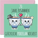 Stuff4 20. Hochzeitstag Karte Liebe - 20...