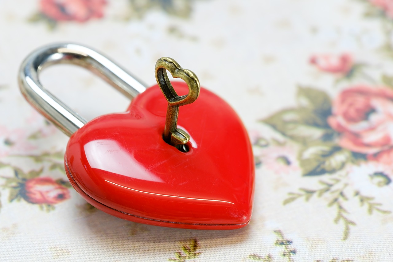 slider key heart